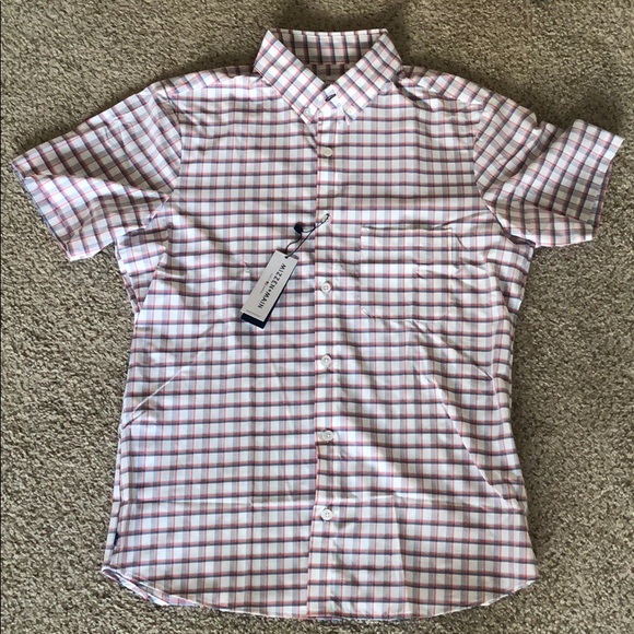Mizzen+Main Other - Mizzen + Main M Trim Fit Short Sleeve